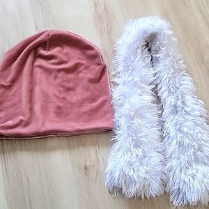 Hat and scarf